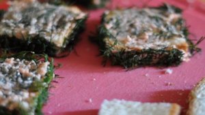 Канапе Божьи коровки