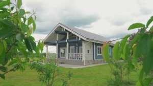 Дом из бруса в деревне Вяхтелево