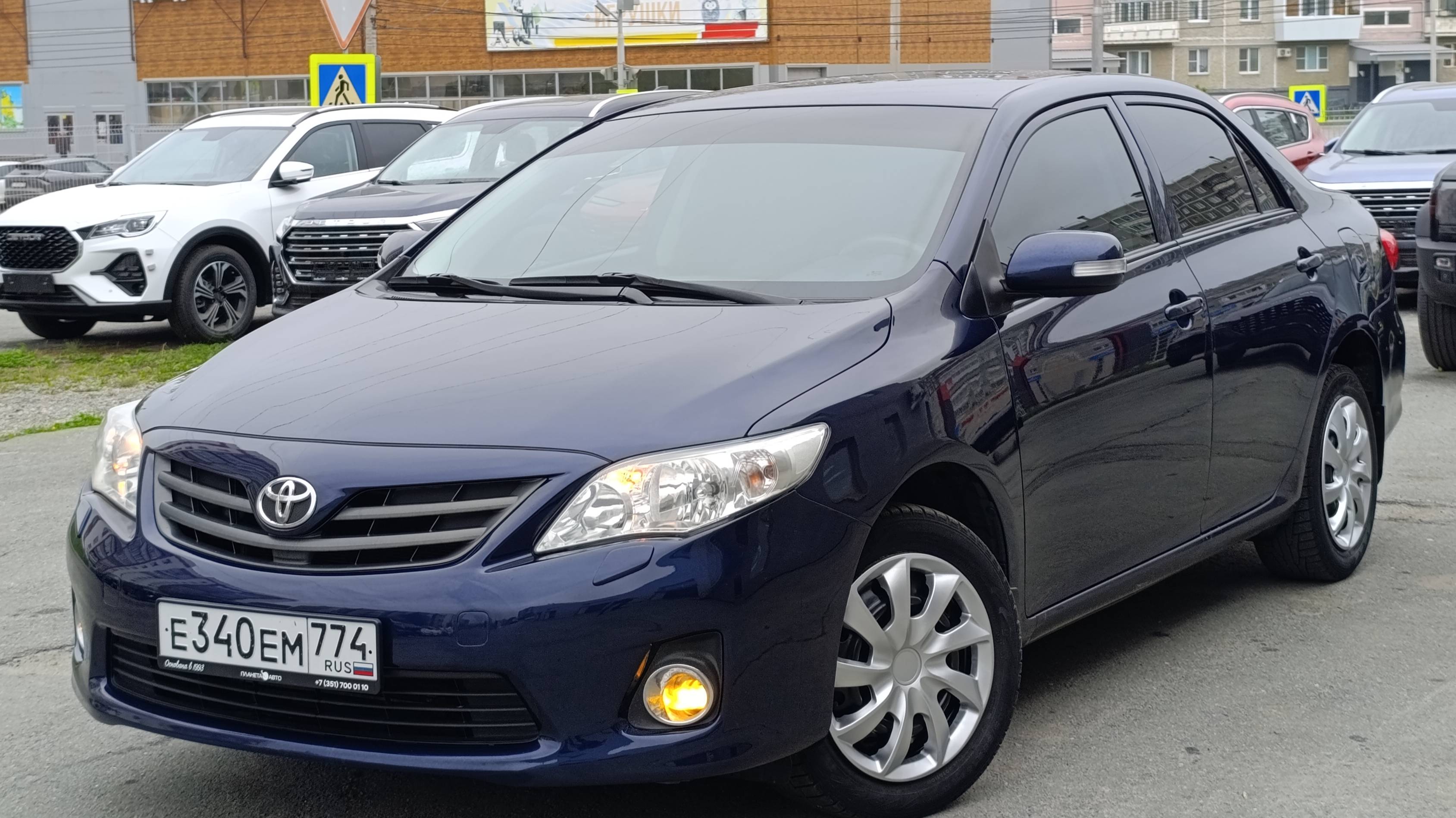 Обзор автомобиля COROLLA год 2010 смотреть онлайн