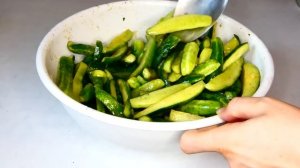 Обалденная ЗАКУСКА из ОГУРЦОВ 🥒🥒🥒