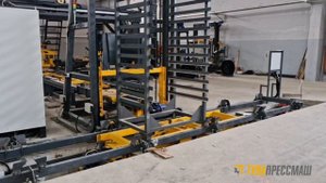 Запуск буферной системы для вибропресса в Минске