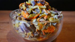 Салат из желудков: Пошаговый рецепт! Легко, быстро и вкусно! 😋