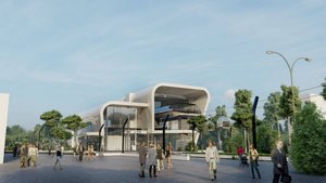 Строительства канатной дороги через Оку. Площадка №1 || Ленинский р-он, бр Заречный || Сентябрь 2025