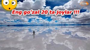 Sayyoramizdagi ranglarga boy bo'lgan joylar - Dunyo mo'jizalari !!!