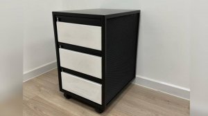 Выкатная тумба под стол письменный с ящиками Teambersteel