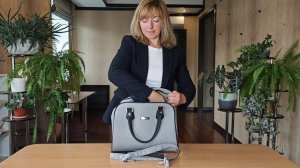 Дорожная сумка Polar П7082н светло-серая