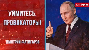 Уймитесь, провокаторы! [Дмитрий Фатигаров. СТРИМ]