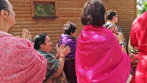 Международный фестиваль сахаджа йоги в Тольятти. Пуджа Шри Ади Шакти.