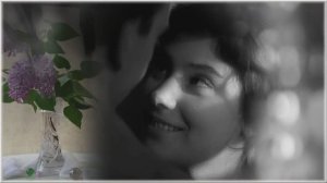 Одинокая ветка сирени