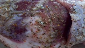 Мясо на кости в духовке