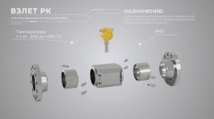 Взрыв-схема расходомера ВЗЛЕТ РК для криогенных сред