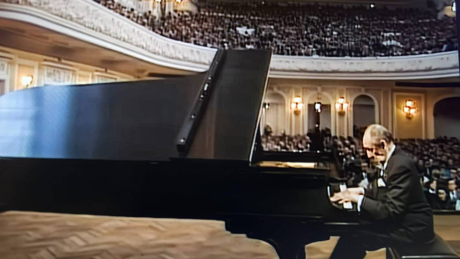 В.Горовиц в Московской государственной консерватории им. П.И.Чайковского - 1986 г.