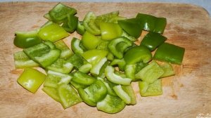 Картошка, тушенная с баклажанами