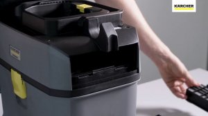 Замена HEPA-фильтра в профессиональных пылесосах сухой уборки