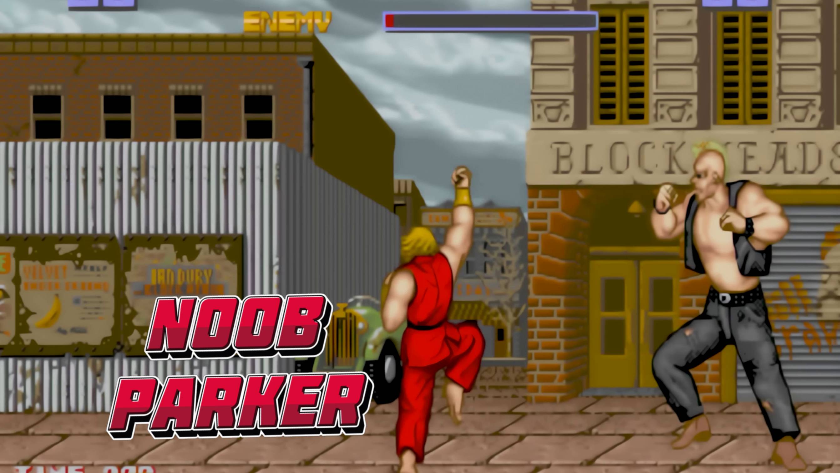 Street Fighter - Ken - 1987 4K ретро аркада