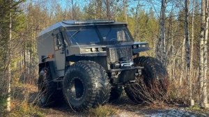 Обзор вездехода-снегоболотохода Финист.