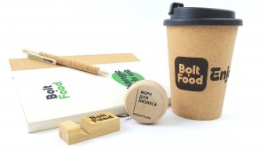 Стакан Probka  876308  и различная эко посуда на rekonagrand.ru