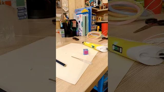 работаем с 3д ручкой №2