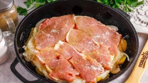 Картошка с мясом в духовке