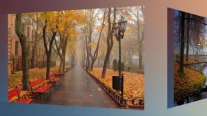 Тихий вечер. Осени прохлада