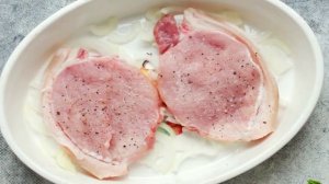 Мясо по-французски с помидорами и сыром