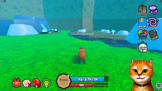 ЭВОЛЮЦИЯ ЖИВОТНЫХ В ROBLOX | КОТИК СИМБА ИЗ ЧЕРВЯКА СТАЛ ЛЬВОМ В РОБЛОКС ! смотреть онлайн