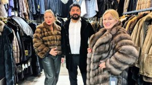 G-furs Новые яркие норковые и соболиные  шубы Шубы из куницы и пушнины
