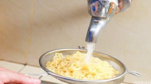 Лапша с яйцом