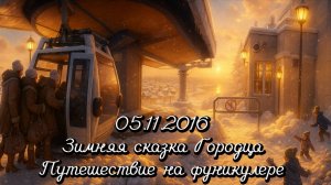 05.11.2016 Зимняя сказка Городца: Путешествие на фуникулере