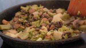 Каннеллони с сыром и грибами