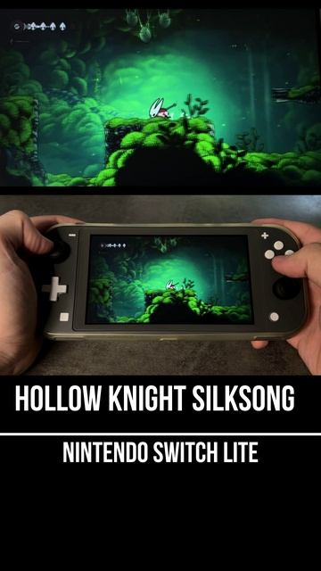Hollow Knight Silksong Nintendo Switch Lite Gameplay смотреть онлайн