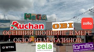 ШОППИНГ 🛍 В МЕГЕ // ОСЕННЯЯ 🍁 ОДЕЖДА И ДЕКОР