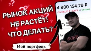 Боковик на долгие годы? План действий для инвестора, которому буду следовать я!