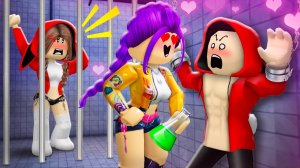 ПРОКЛЯТИЕ ЛЮБВИ: Джей Джей и Руми влюбляются друг в друга в тюрьме! Анимация Роблокс