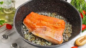 Лосось в сливочном соусе