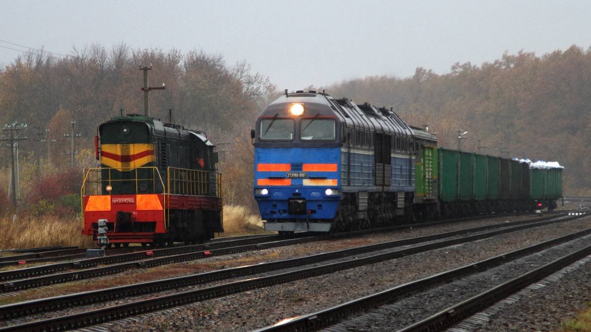 Грузовые поезда - 53