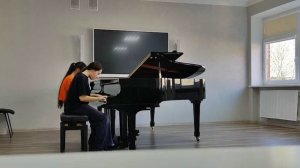 Мальсагова Малика и Манджари Амелия В. Гаврилин Вальс