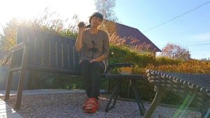 Обновляю садовую мебель {краской}!