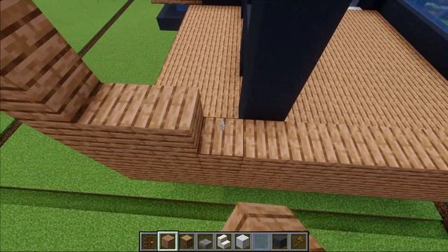 МАЙНКРАФТ: СОВРЕМЕННЫЙ ДОМ в 3 ЭТАЖА с БАССЕЙНОМ | Как Построить смотреть онлайн