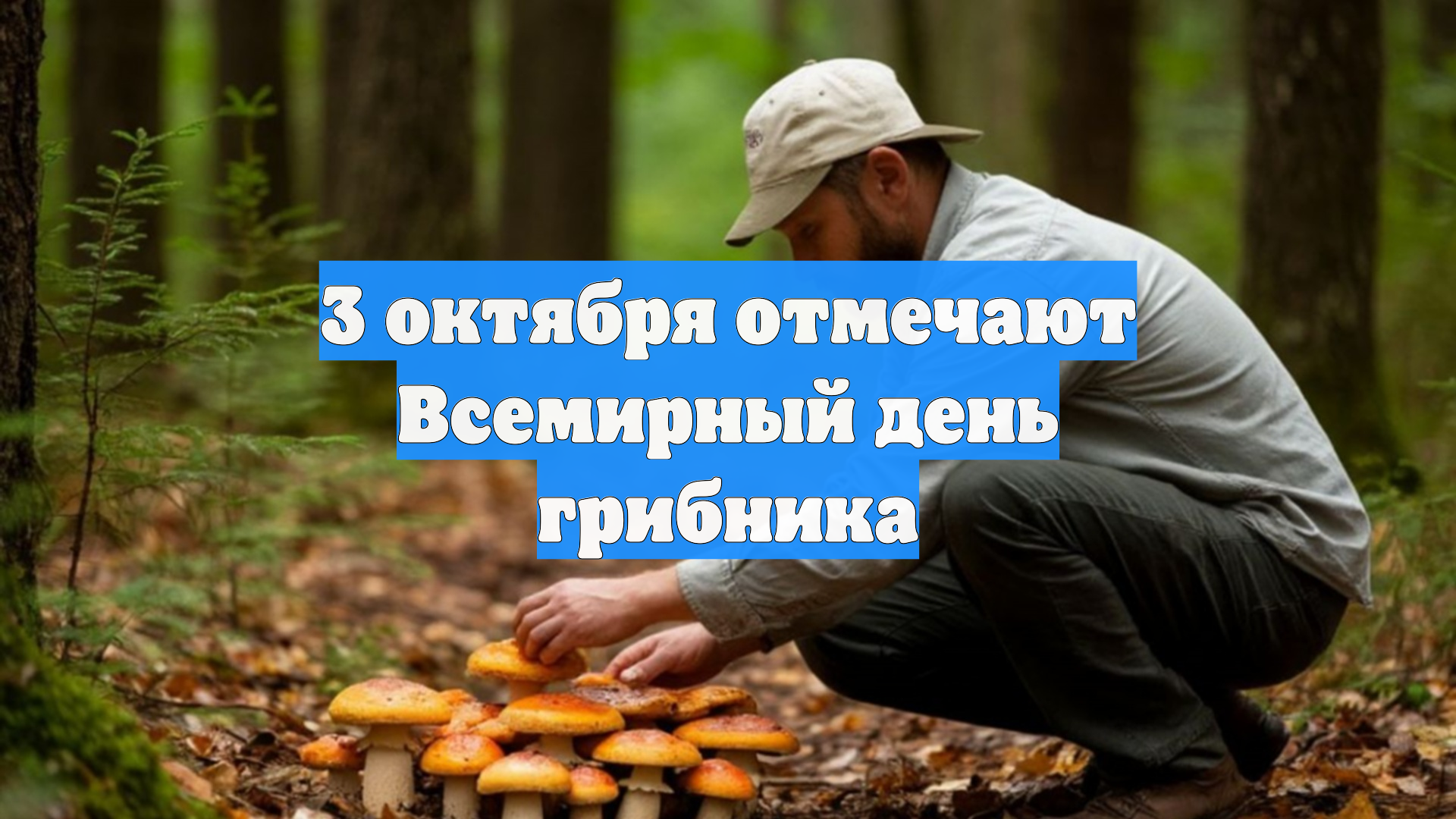 3 октября отмечают Всемирный день грибника