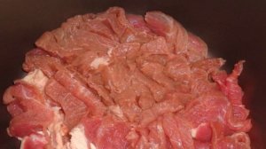 Мясо по-французски из говядины в мультиварке