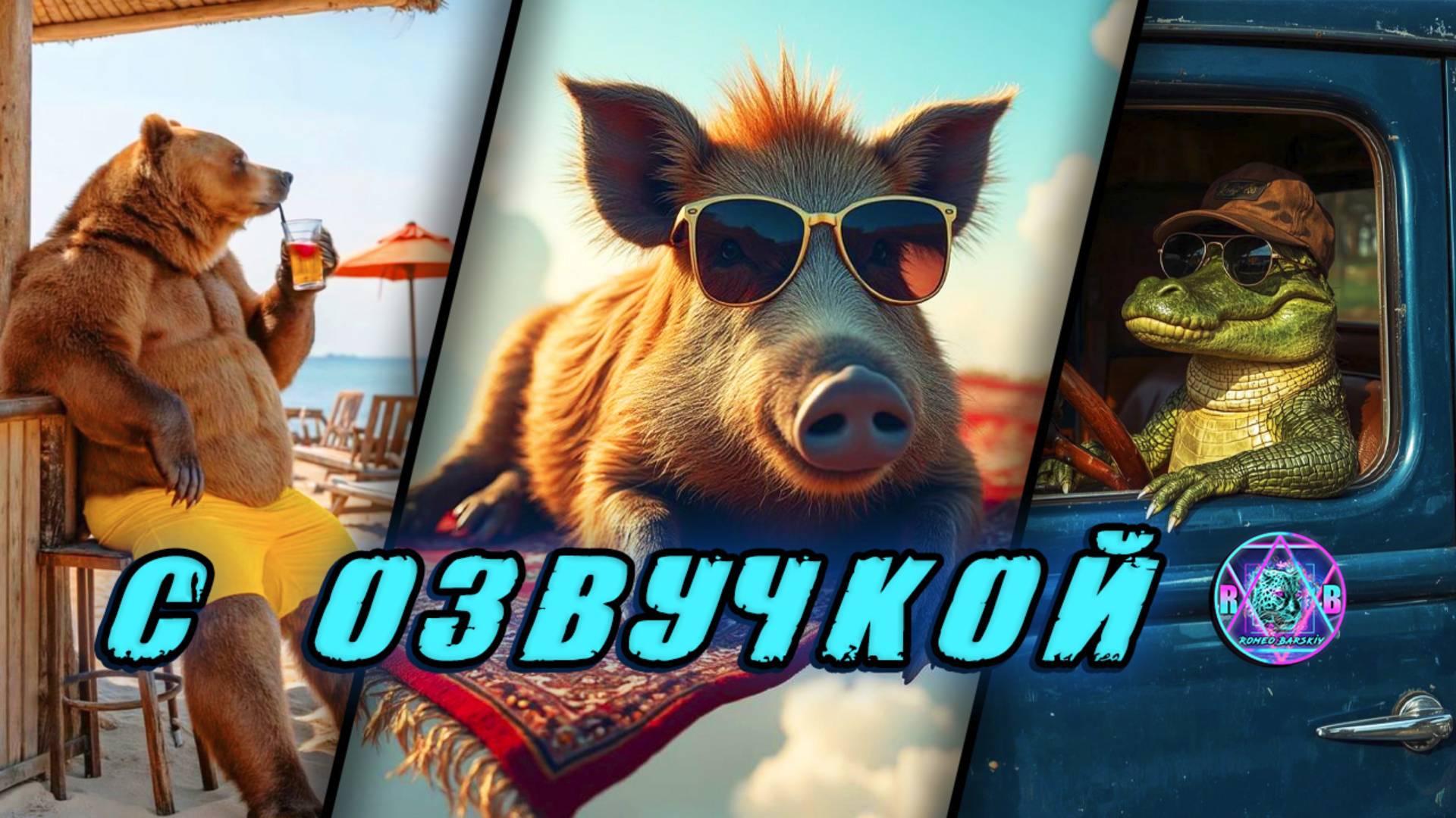 🔥 Угарные Коты! - С ОЗВУЧКОЙ! СМЕШНЫЕ ЖИВОТНЫЕ! Самые смешные Собаки! Попробуй не засмеяться! 2025