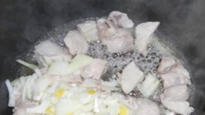 Каша гречневая со свининой