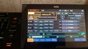 Обзор новой фишки Korg pa5x  recording studio.