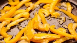 Лапша с креветками