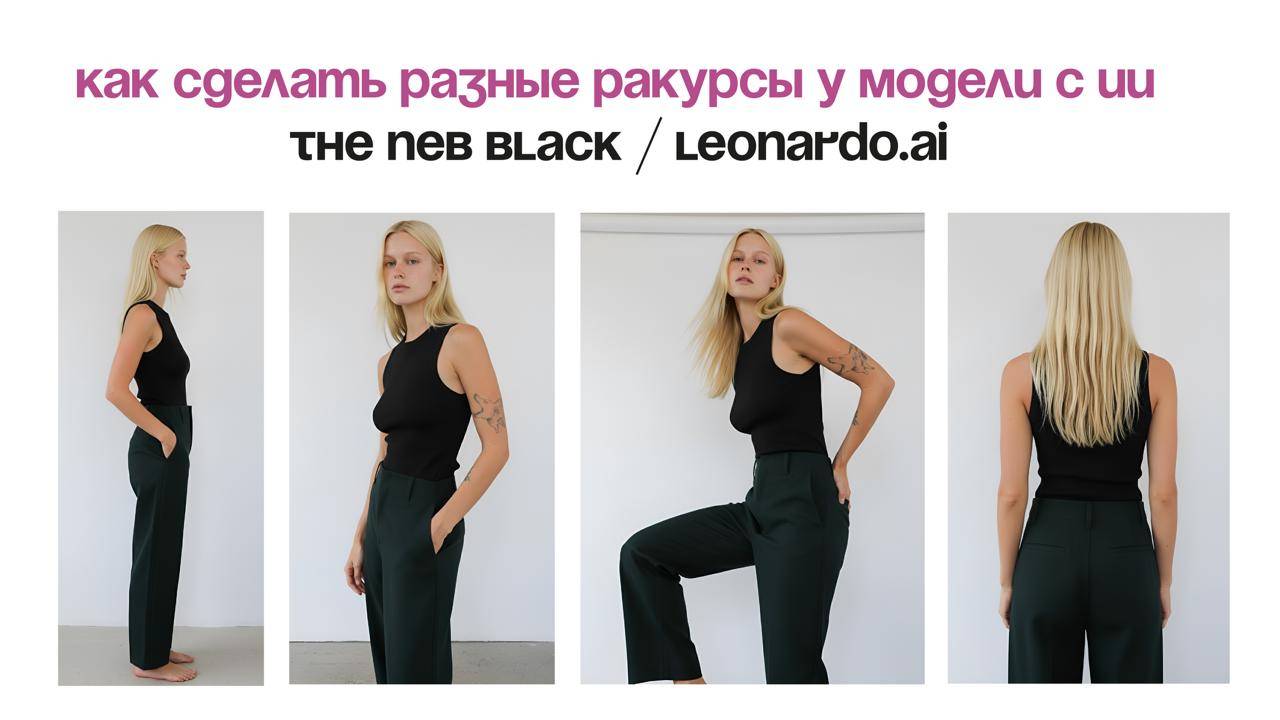 2 нейросети для ракурсов с одной моделью