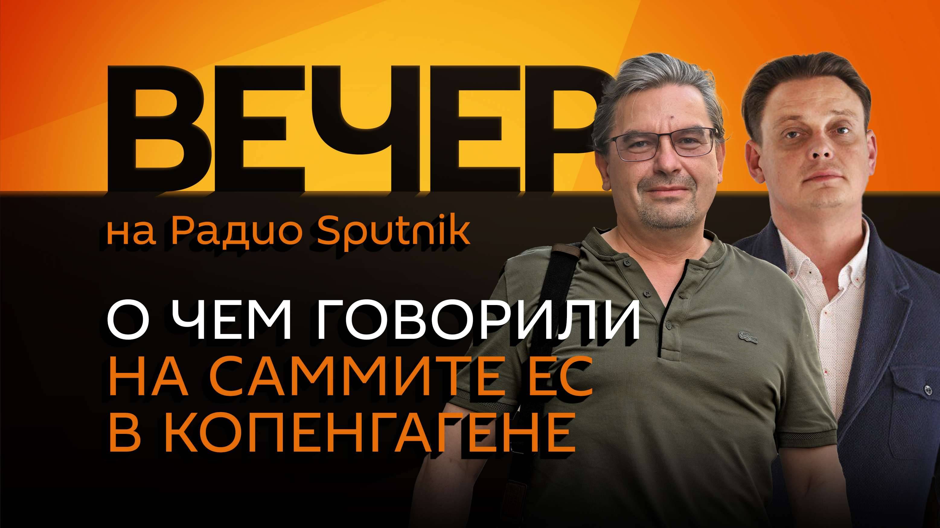 Михаил Онуфриенко. Саммит ЕС в Копенгагене и проект 