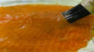 Лосось в горчичном соусе