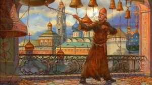 Звонарь на колокольне в Лавре