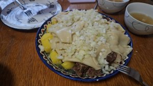 2 Октября. Перец перемалываю . Наш любимый Бешбармак.